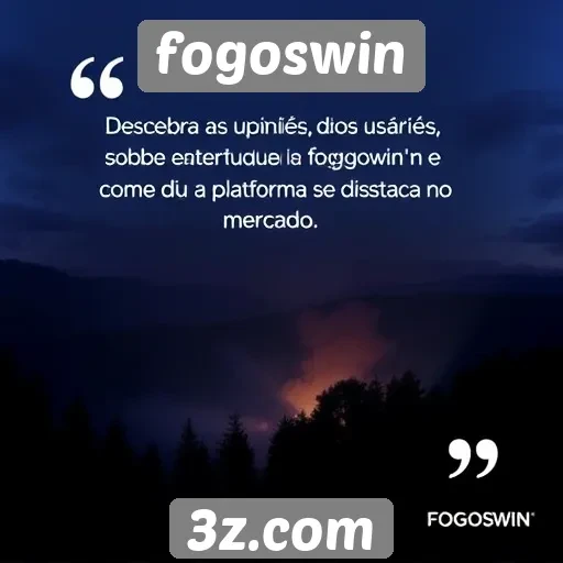 Opiniões de usuários sobre a experiência em fogoswin